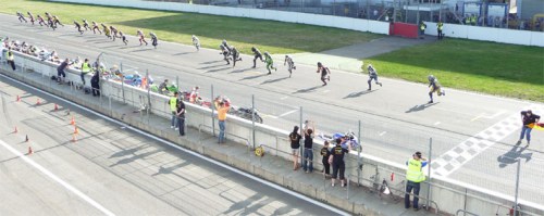 Der legendäre Le-Mans-Start beim 1000 Kilometer-Rennen