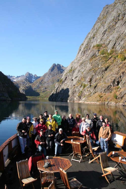 Der Trolljford war das Ziel unserer Bootstour